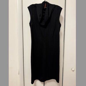 Helmut Lang Cowl Neck Cocktail Dress